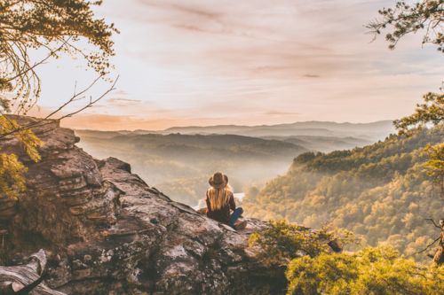 Someone reading a book